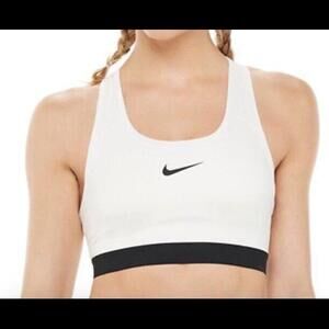 Nike Girls‎ Swoosh Band Support Sports Bra Racerback Dri Fit Small